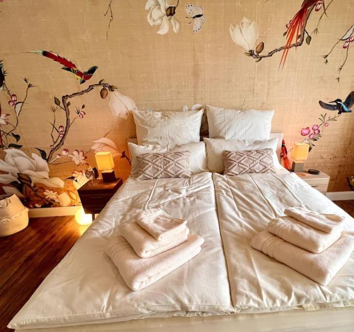 Bali Home Stylische Wohnung Mit Terrasse Schönefeld Dış mekan fotoğraf